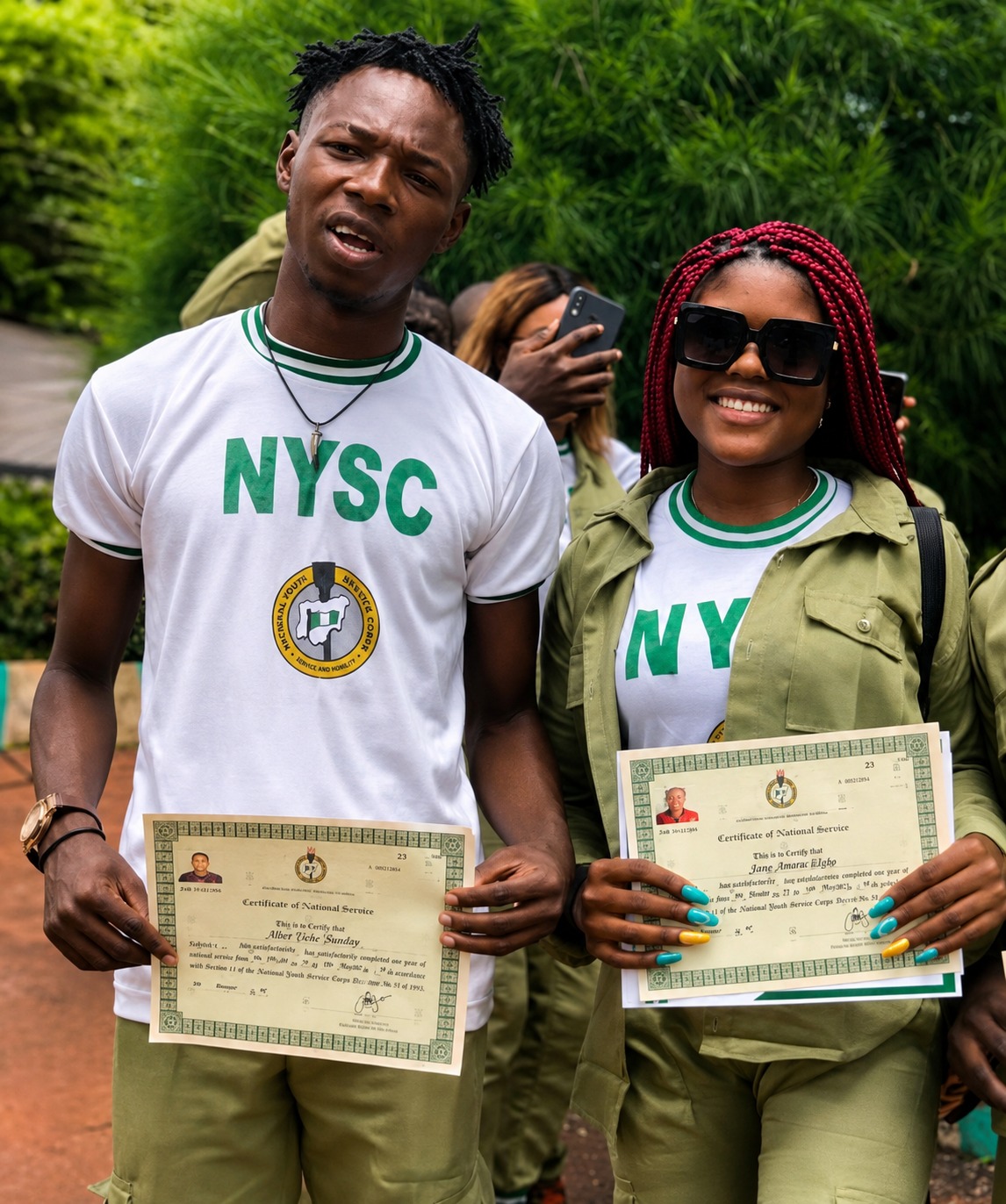 Oluwabukolami and Toluwalope portrait